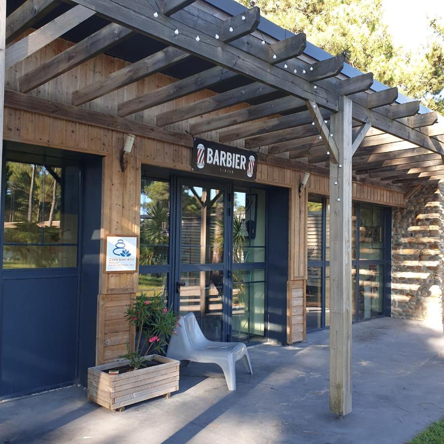 Mobil Home Happiness33 Dans Camping 5 Etoiles Acces Direct Plage Vendays Montalivet Eksteriør billede