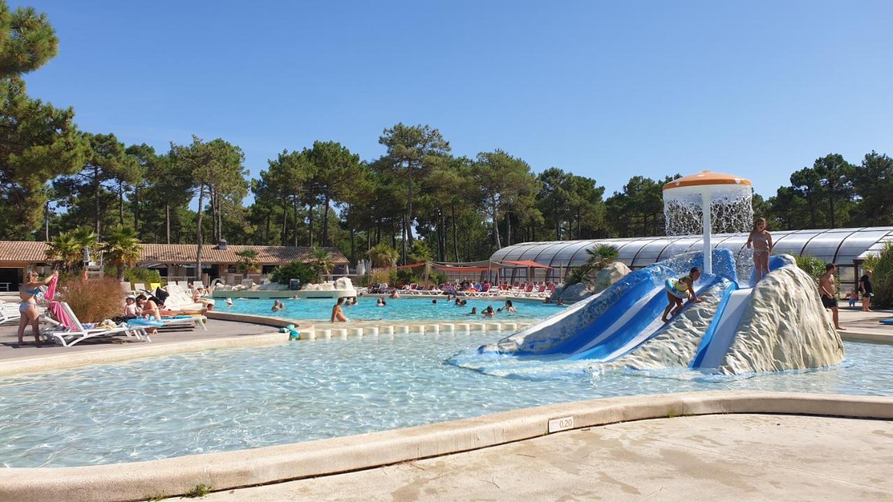 Mobil Home Happiness33 Dans Camping 5 Etoiles Acces Direct Plage Vendays Montalivet Eksteriør billede
