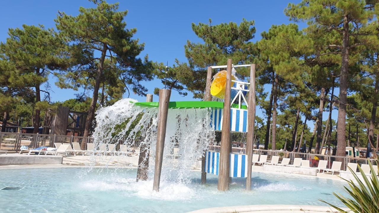 Mobil Home Happiness33 Dans Camping 5 Etoiles Acces Direct Plage Vendays Montalivet Eksteriør billede