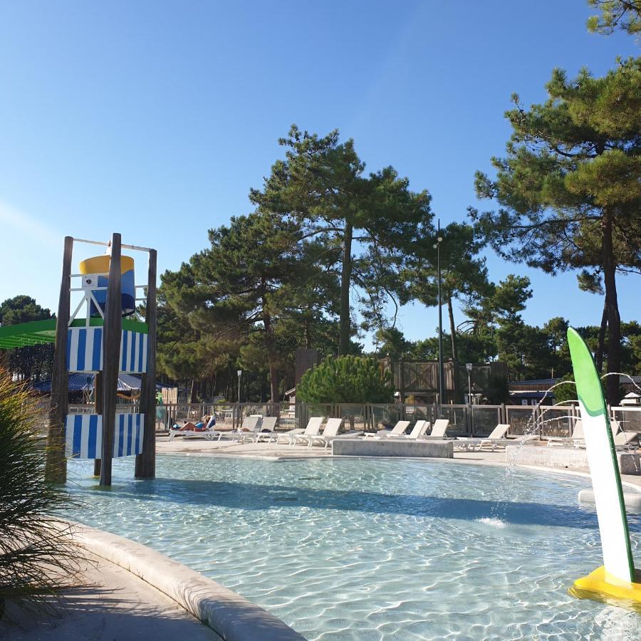 Mobil Home Happiness33 Dans Camping 5 Etoiles Acces Direct Plage Vendays Montalivet Eksteriør billede