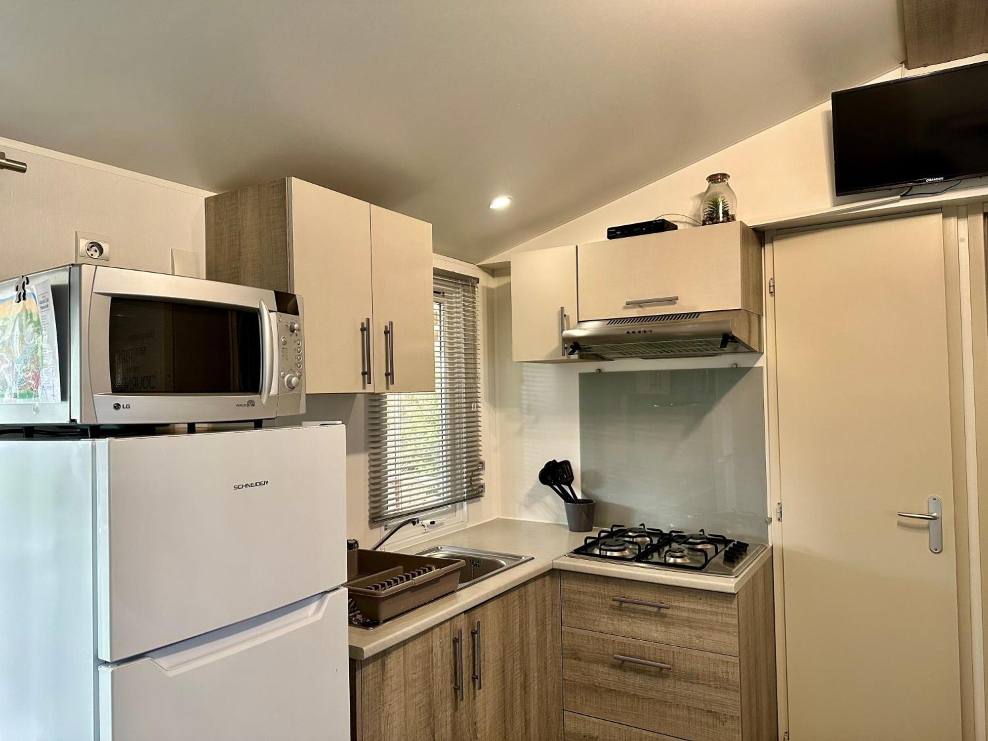 Mobil Home Happiness33 Dans Camping 5 Etoiles Acces Direct Plage Vendays Montalivet Eksteriør billede